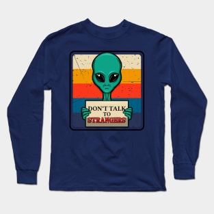 I Found This It's Vibrating Alien Cat Gift idea Present Long Sleeve T-Shirt